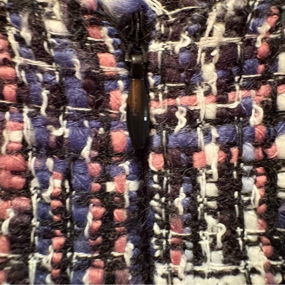 LOFT Multi-Color Mini Pencil Skirt - Picture 6 of 11